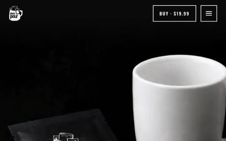 The Overpour homepage